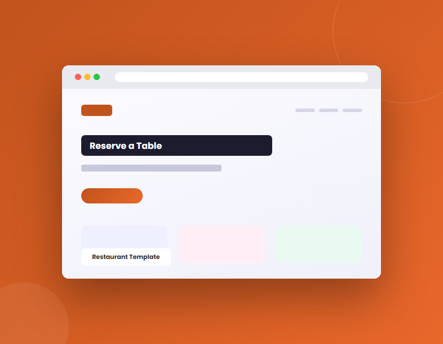 Restaurant Website