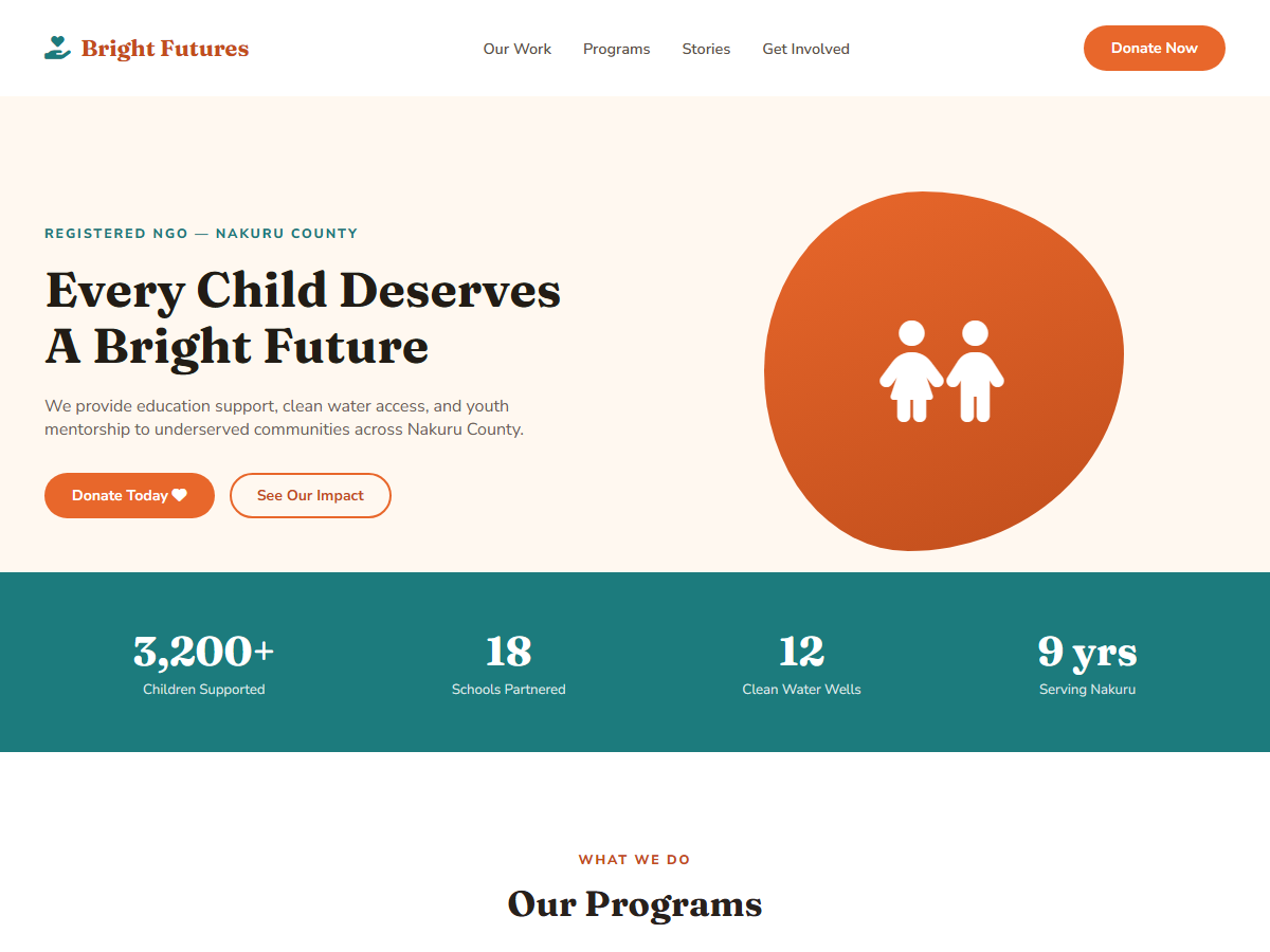 NGO Foundation Website